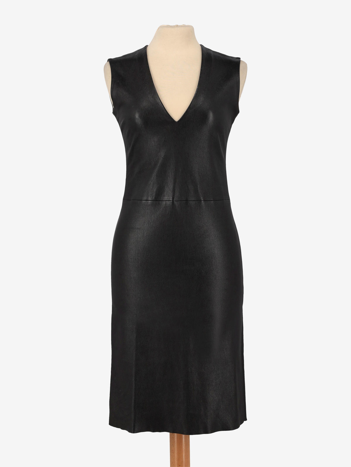 Prada Black Leather Dress