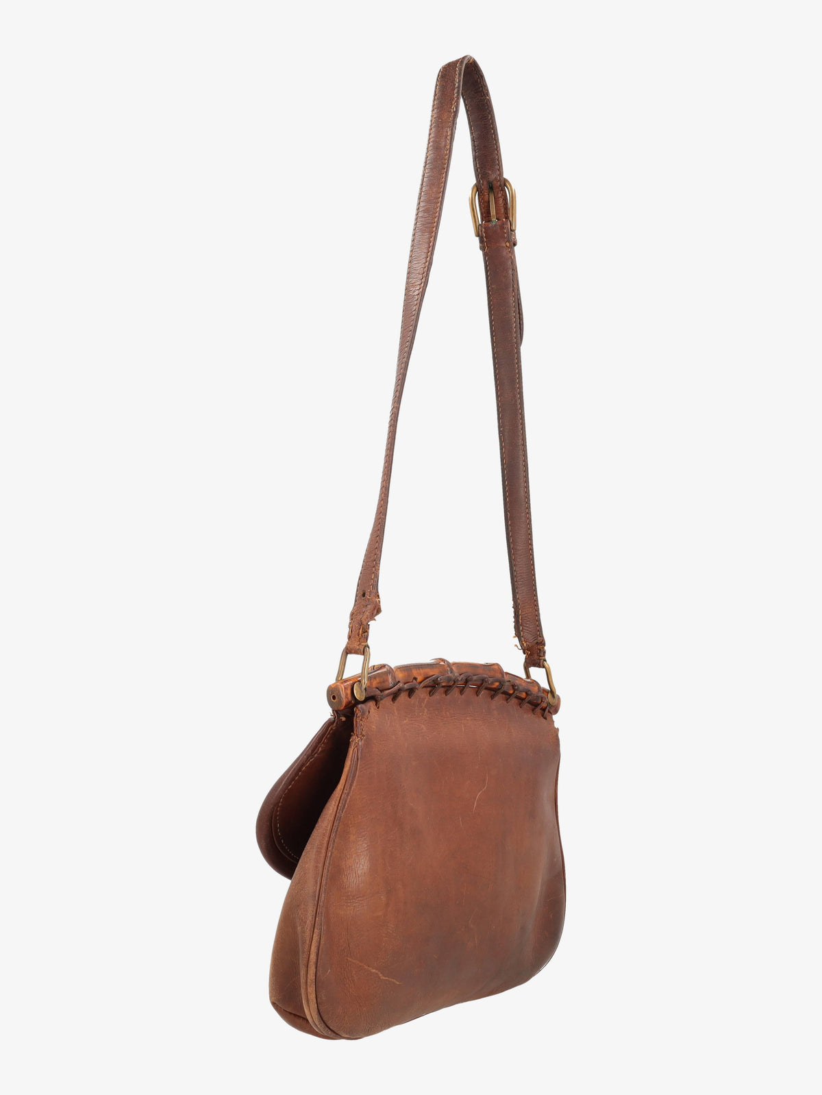 Vintage Gucci Bamboo Shoulder Bag