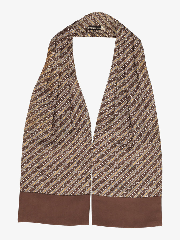 Hermès Vintage Patterned Cachecol