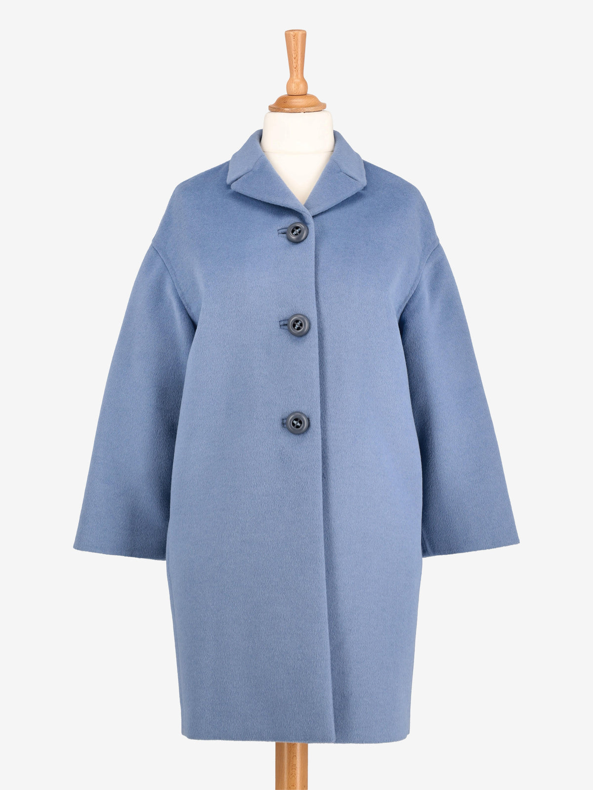 Prada Indigo Overcoat