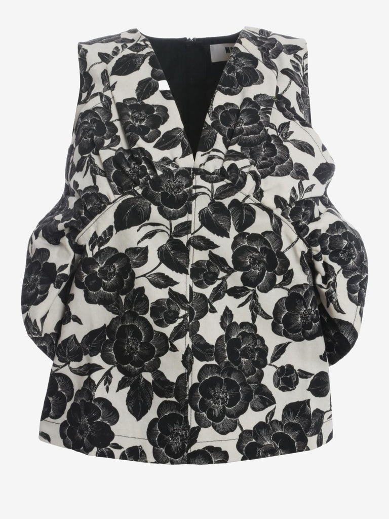 MSGM Top With Ruffles