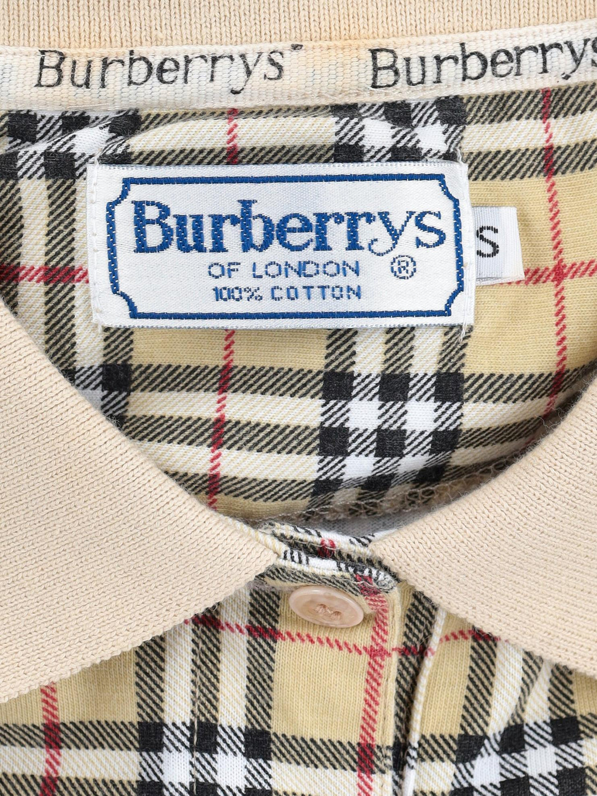 Burberry Check Polo Shirt W24121237  Burberry