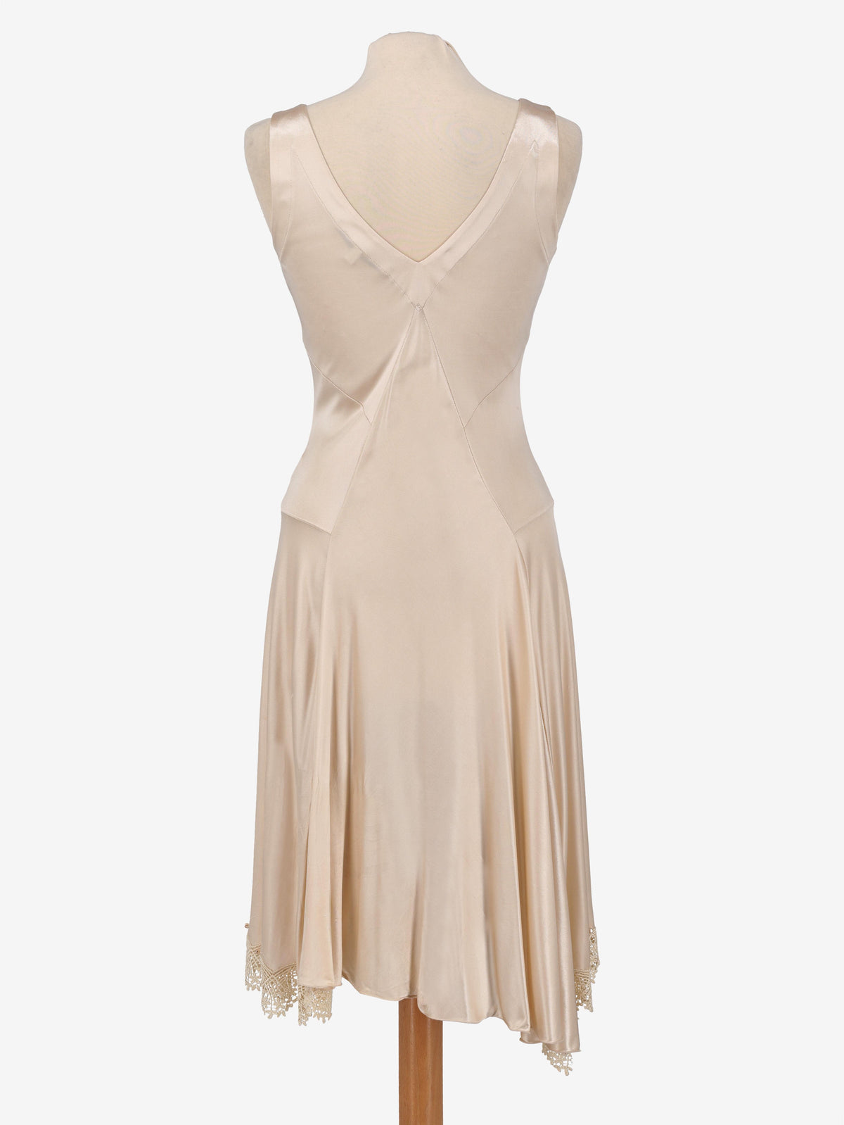 Blumarine Champagne Slip Dress