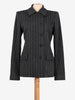 Basile Wool Pinstripe Jacket