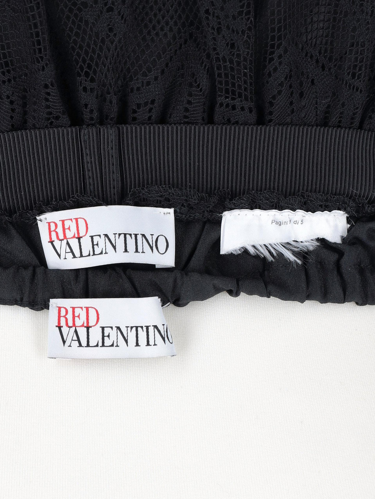 Red Valentino Lace Skirt