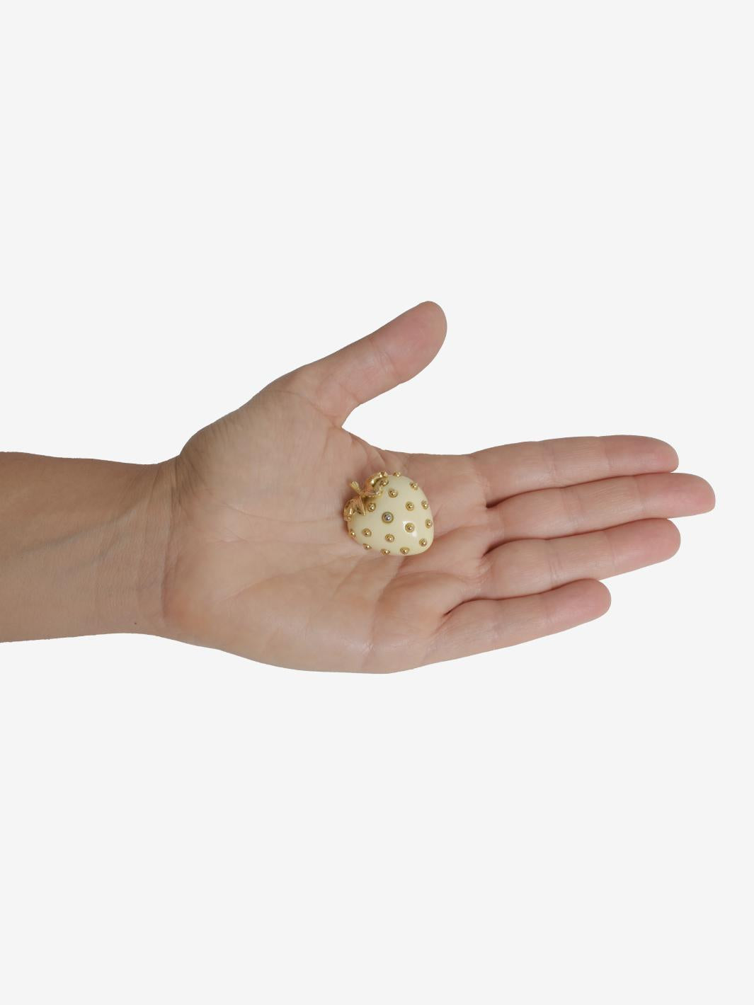 Kenneth Jay Lane 草莓耳环