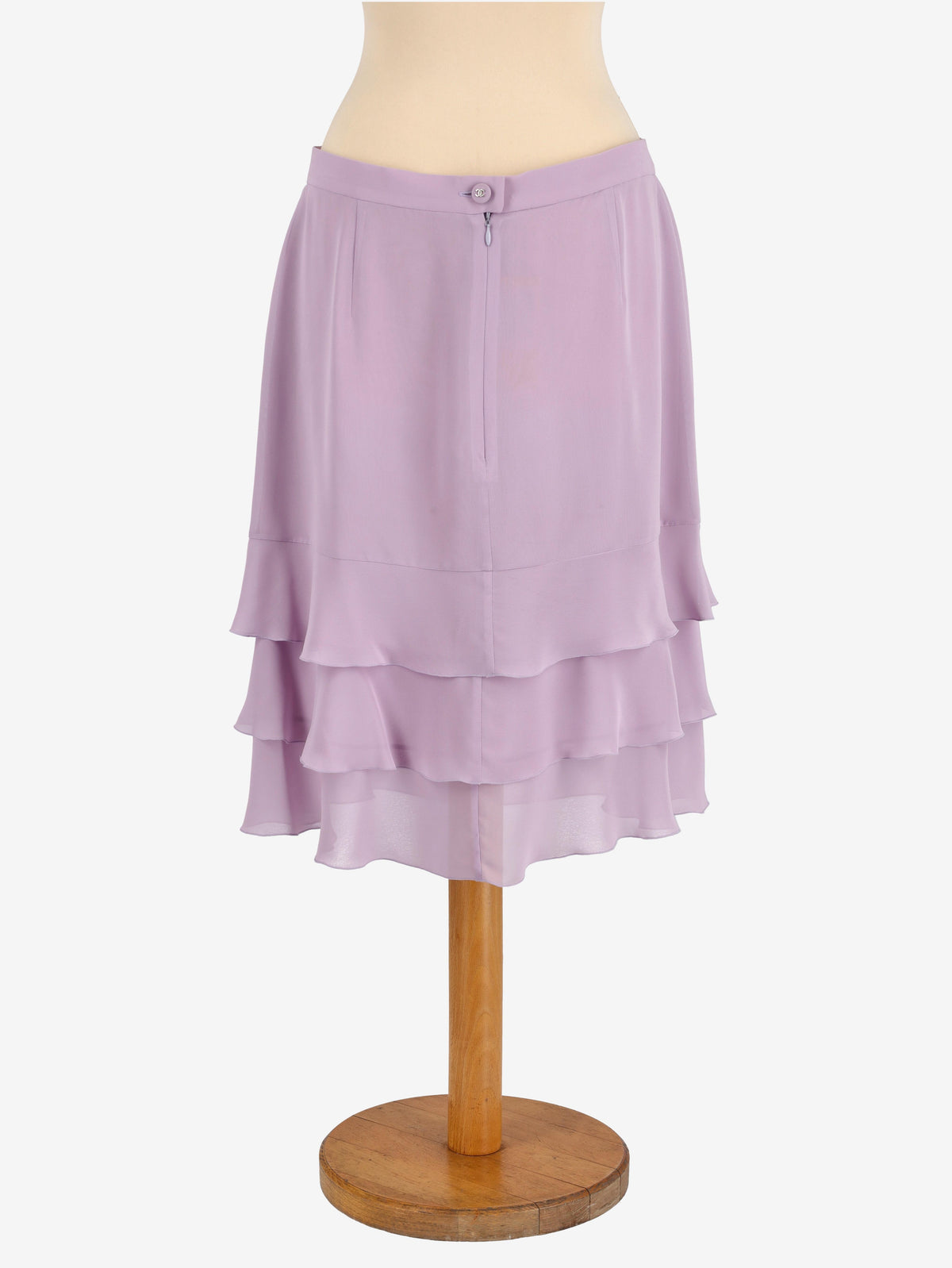 Chanel Midi Skirt With Ruffles - 00s W2201181  Chanel
