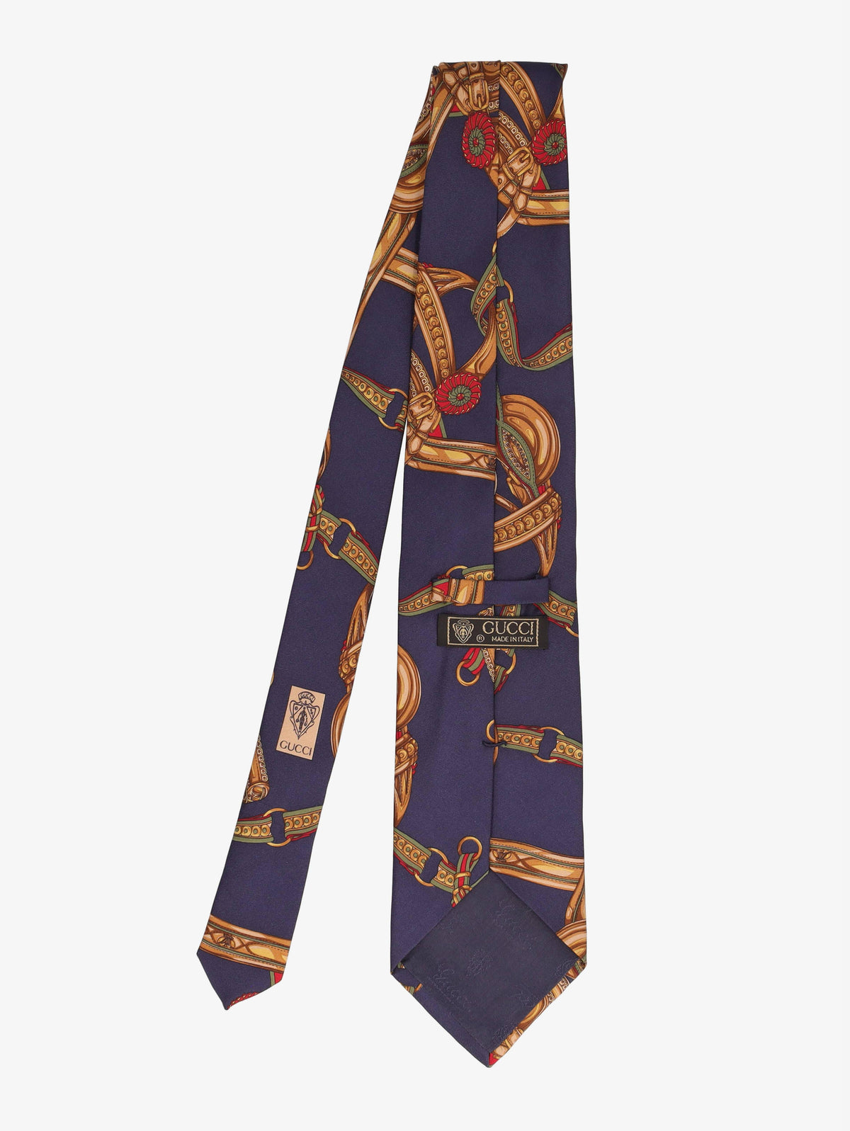 Gucci Equestrian Print Tie WCV300625.15  Gucci