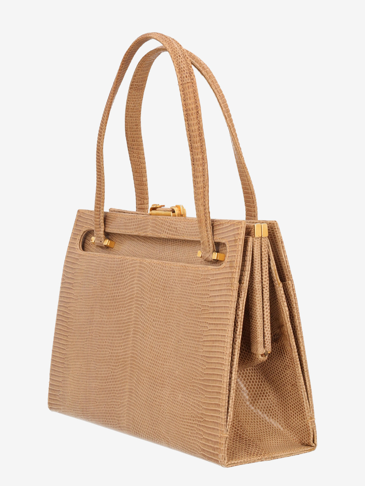 Vintage Lizard Leather Bag W24121210  Vintage