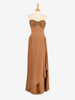 Vintage Pleated Long Dress