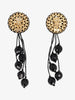Moschino Stone Dangle Earrings