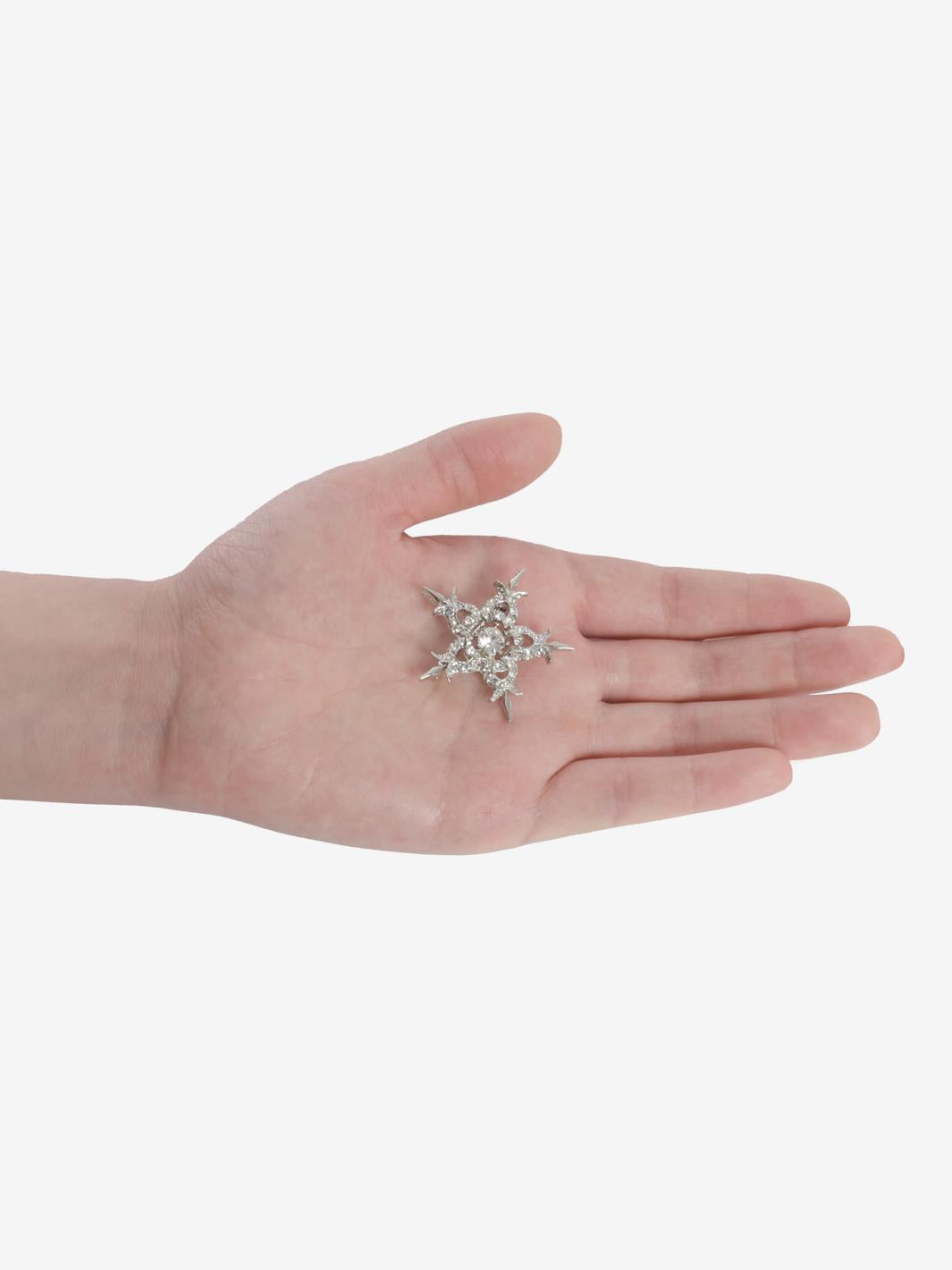 Pell Snowflake Brooch