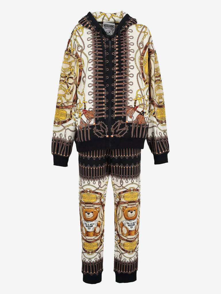 Moschino Chain Print Jumpsuit WCV250840  Moschino