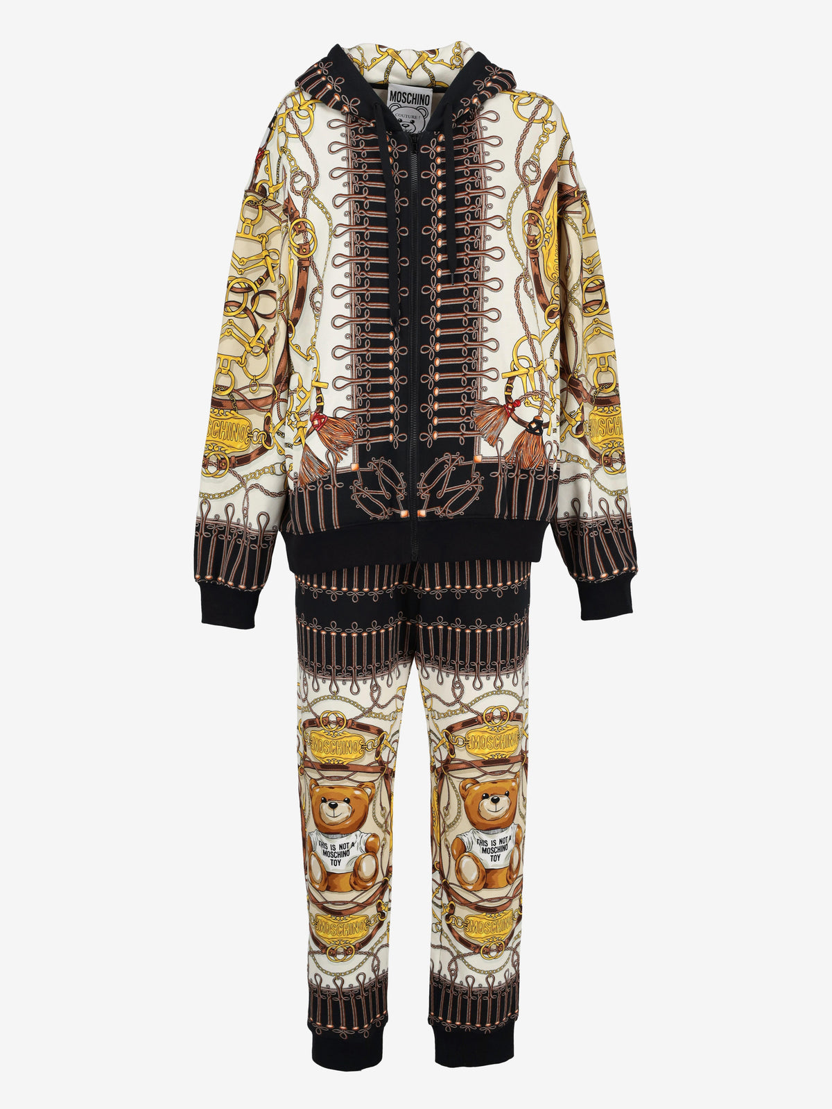 Moschino Chain Print Jumpsuit WCV250840  Moschino