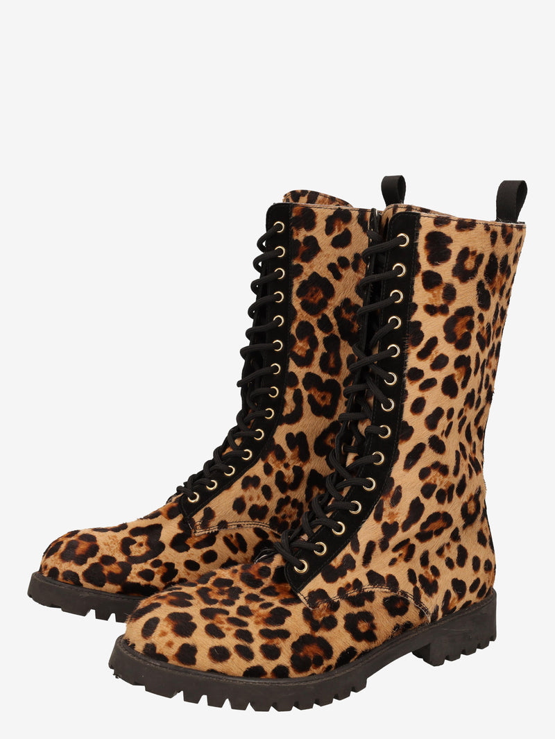 Moschino Leopard Boots WCV250821.02  Moschino
