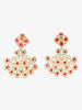 Kenneth Jay Lane Coral Stones Earrings CVR24.1.159  Kenneth Jay Lane