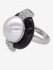 Kenneth Jay Lane Pearl Ring CVR24.1.150  Kenneth Jay Lane