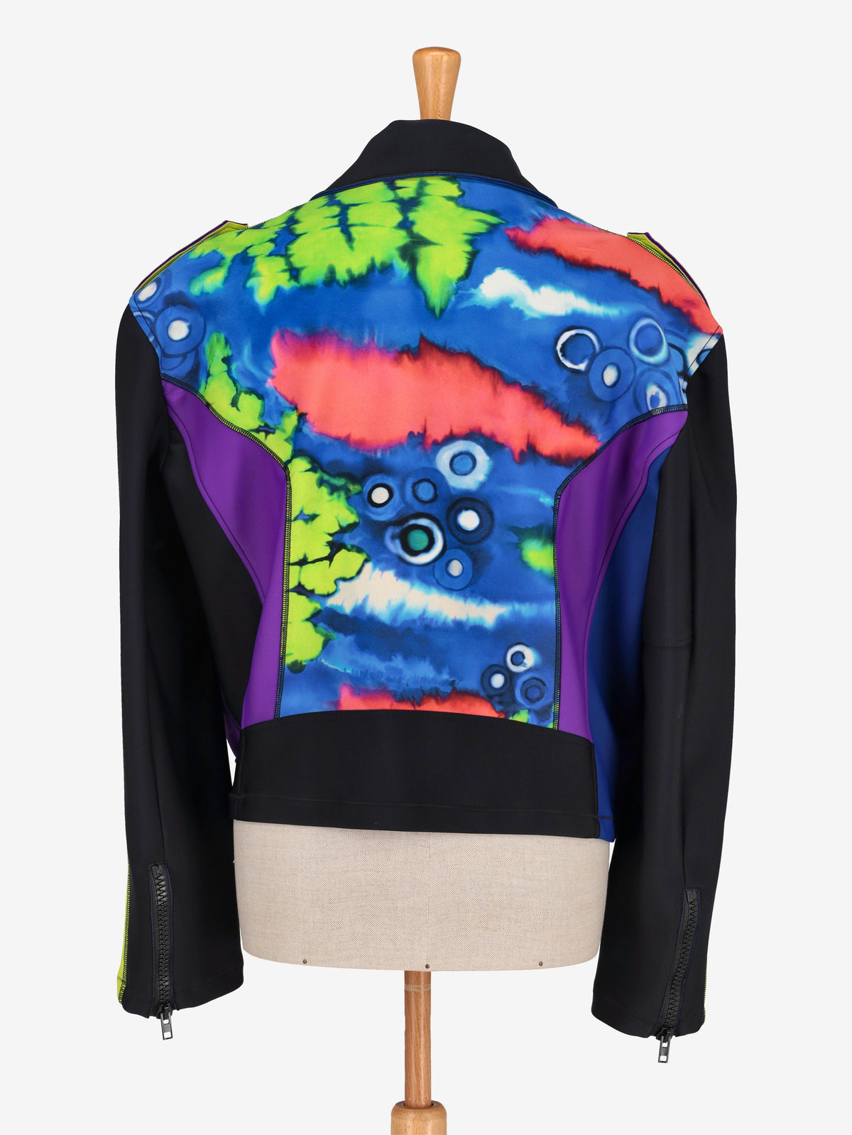 Moschino Multicolour Biker Jacket WCV250844  Moschino