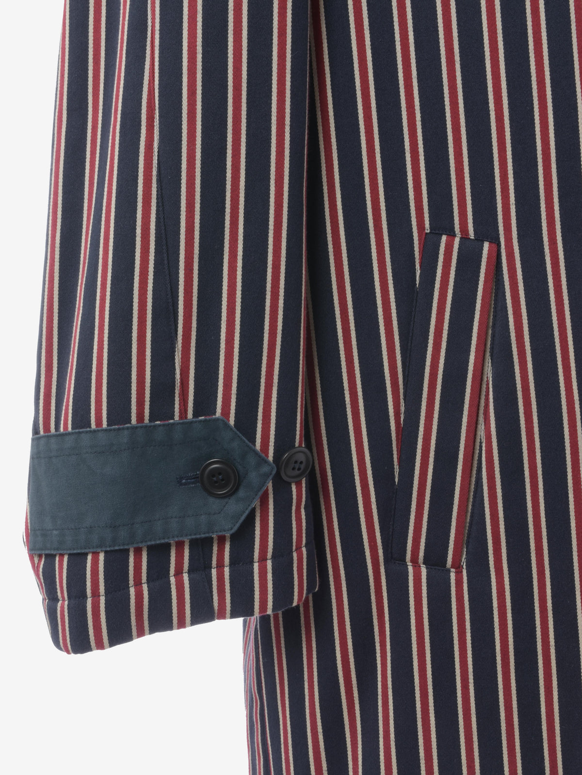 Romeo Gigli 条纹大衣 - 90 年代