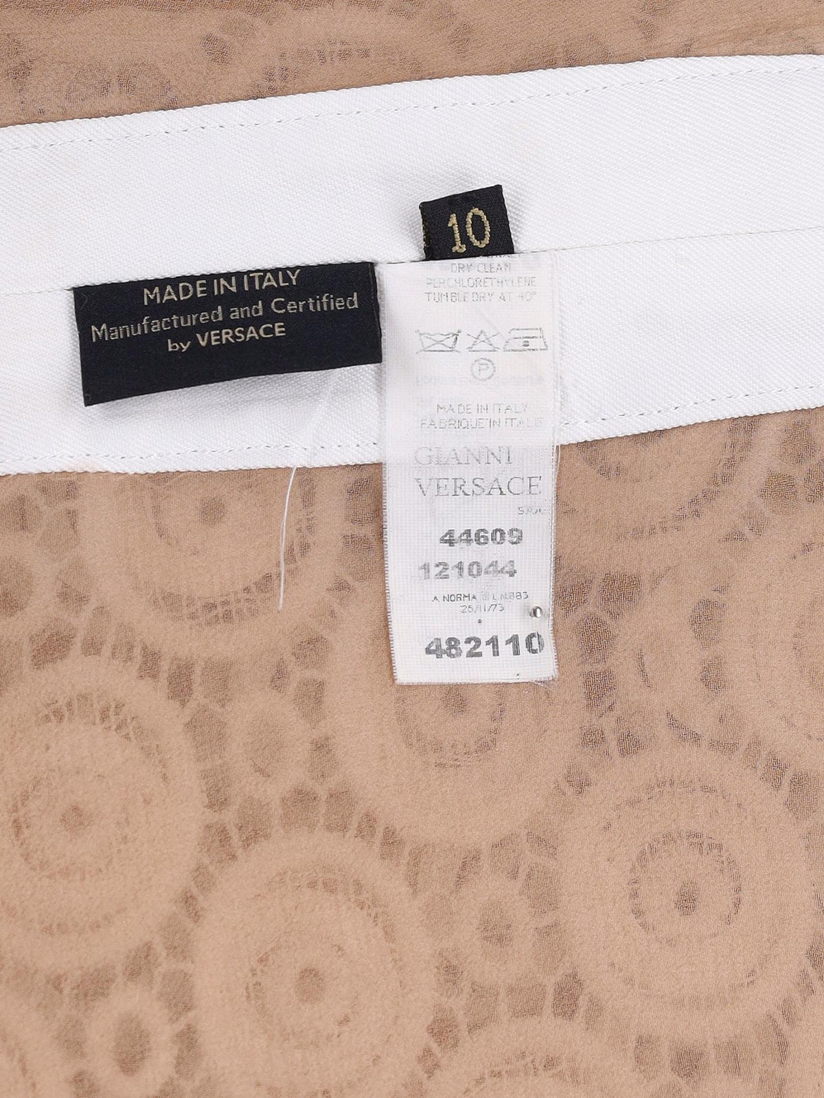 Versace Sequined Mini Dress