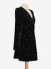 Vintage Black Velvet Dress