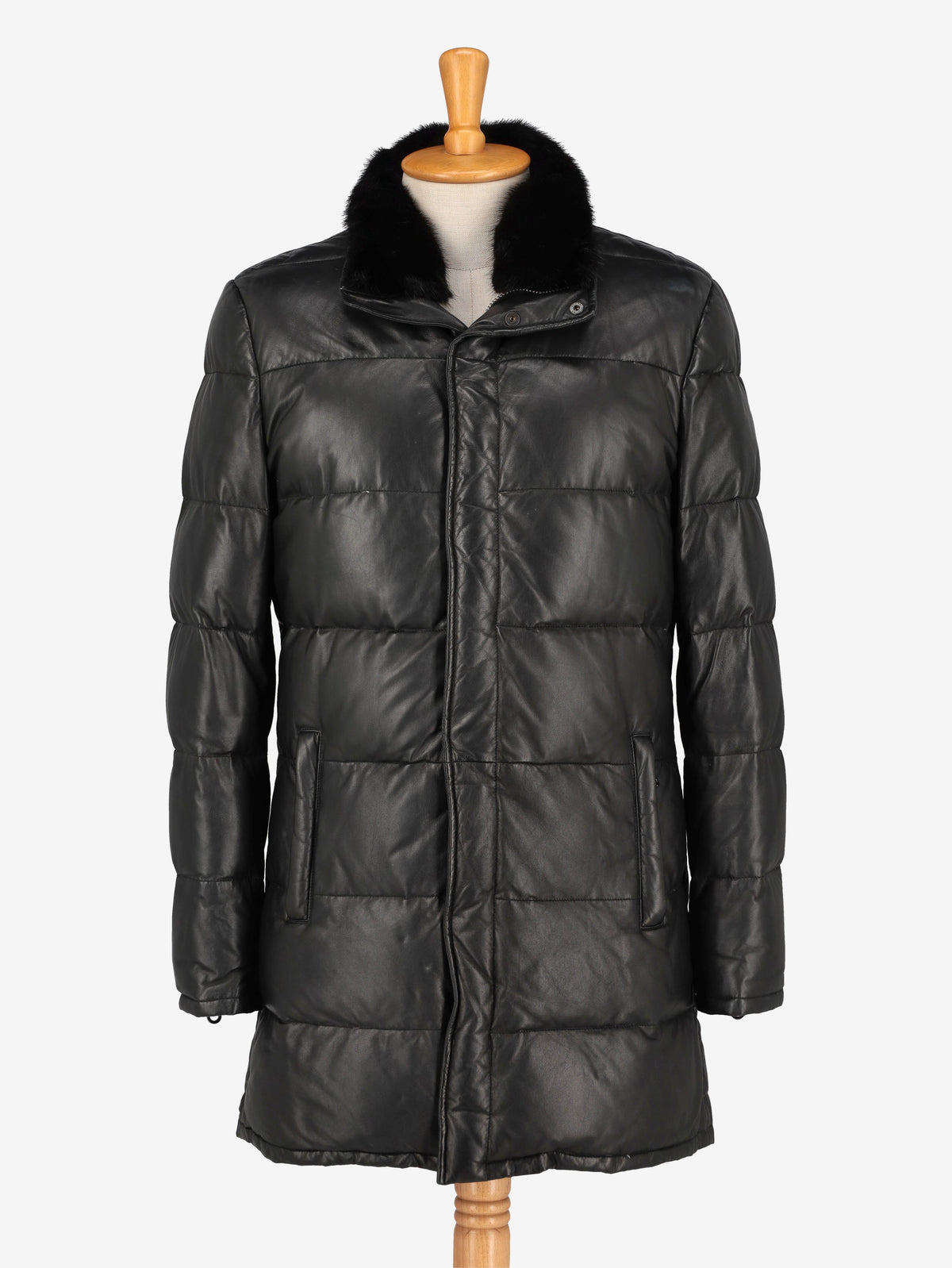 Vintage Leather Coat WCV250823  Vintage