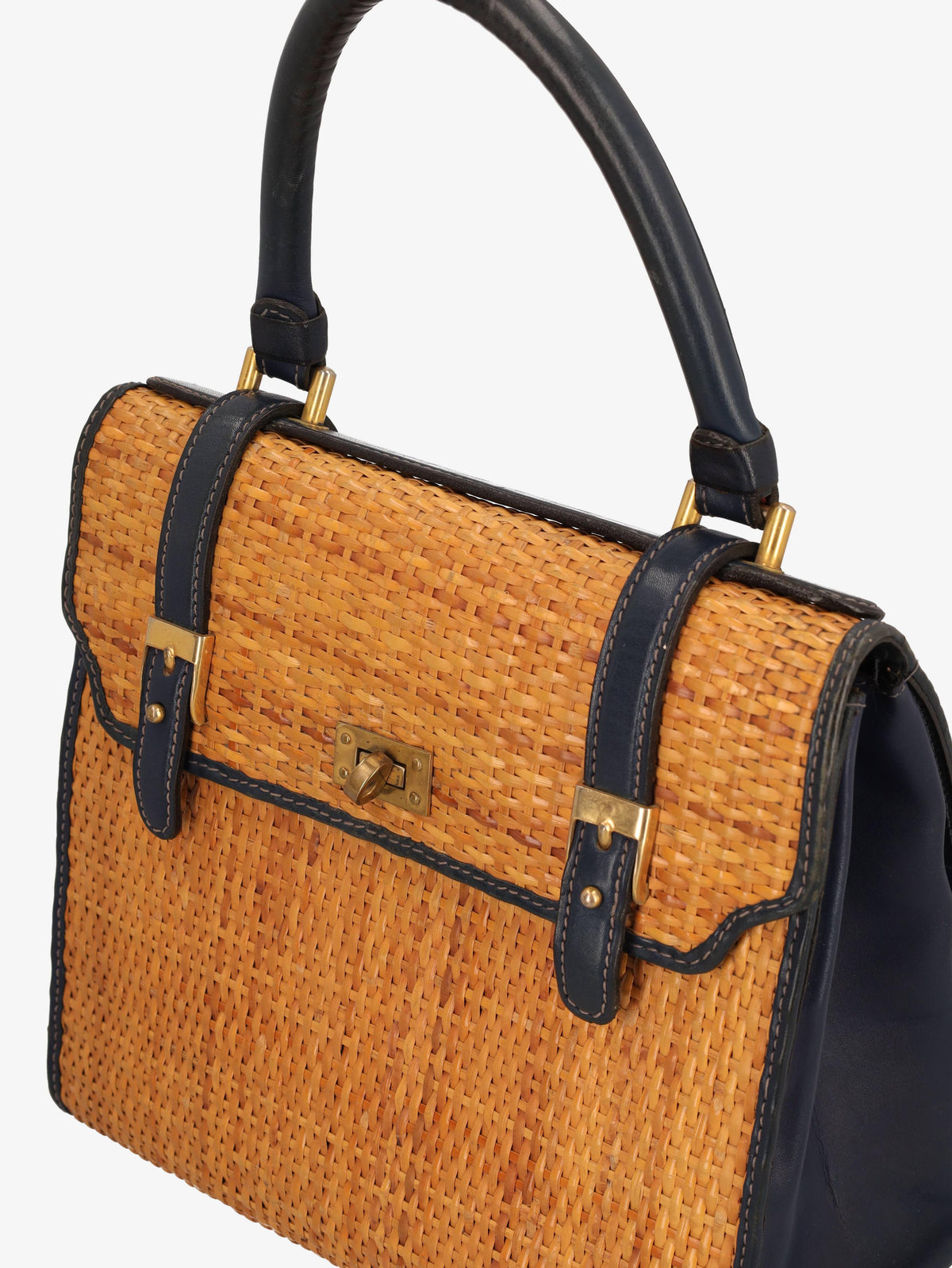 Vintage Wicker Handbag