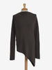 Maglione asimmetrico del Kashmir di Rick Owens