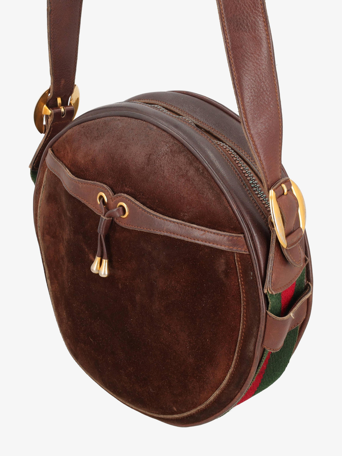 Gucci Vintage Round Shoulder Bag