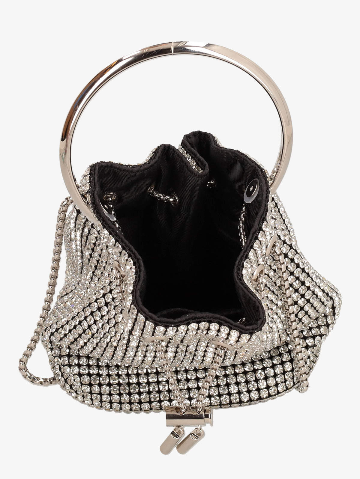 Vintage Rhinestones Bucket Bag