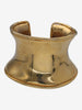 Gianfranco Ferré Gold Maxi Band Bracelet