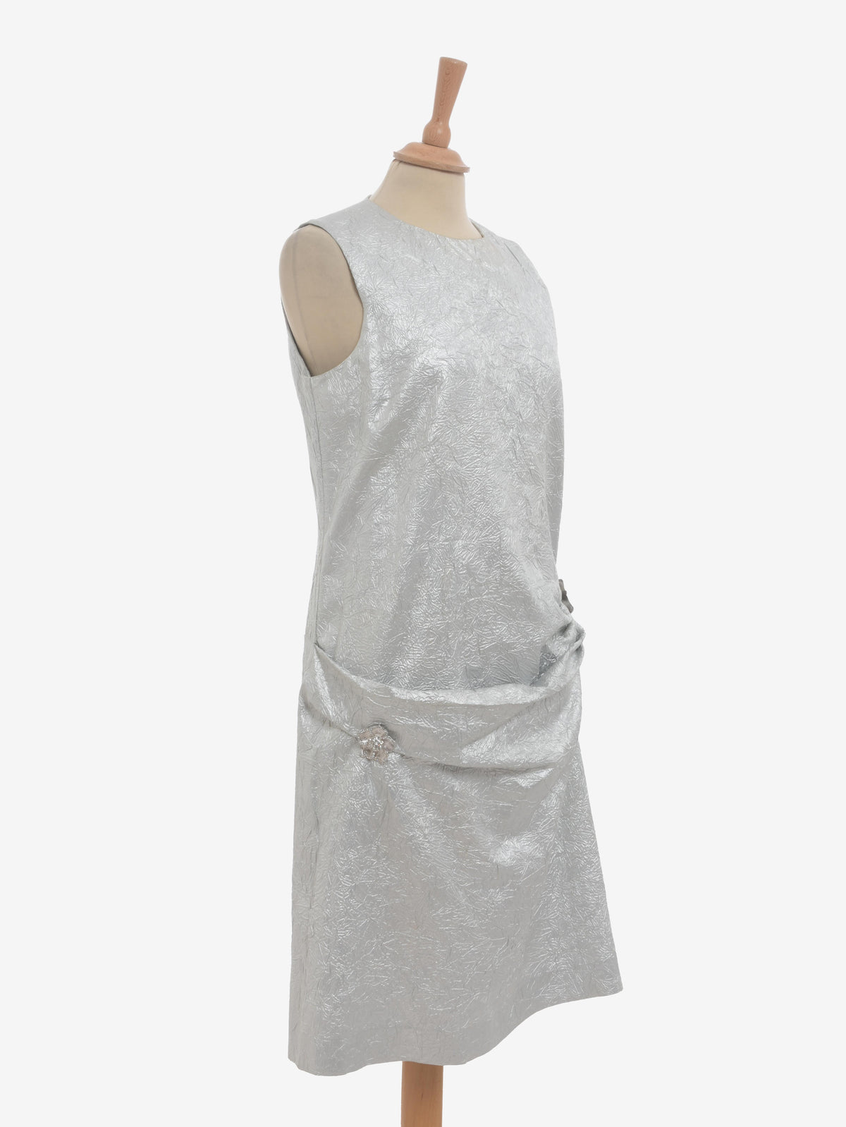 Michael Kors Midi Dress With Floral Appliqués