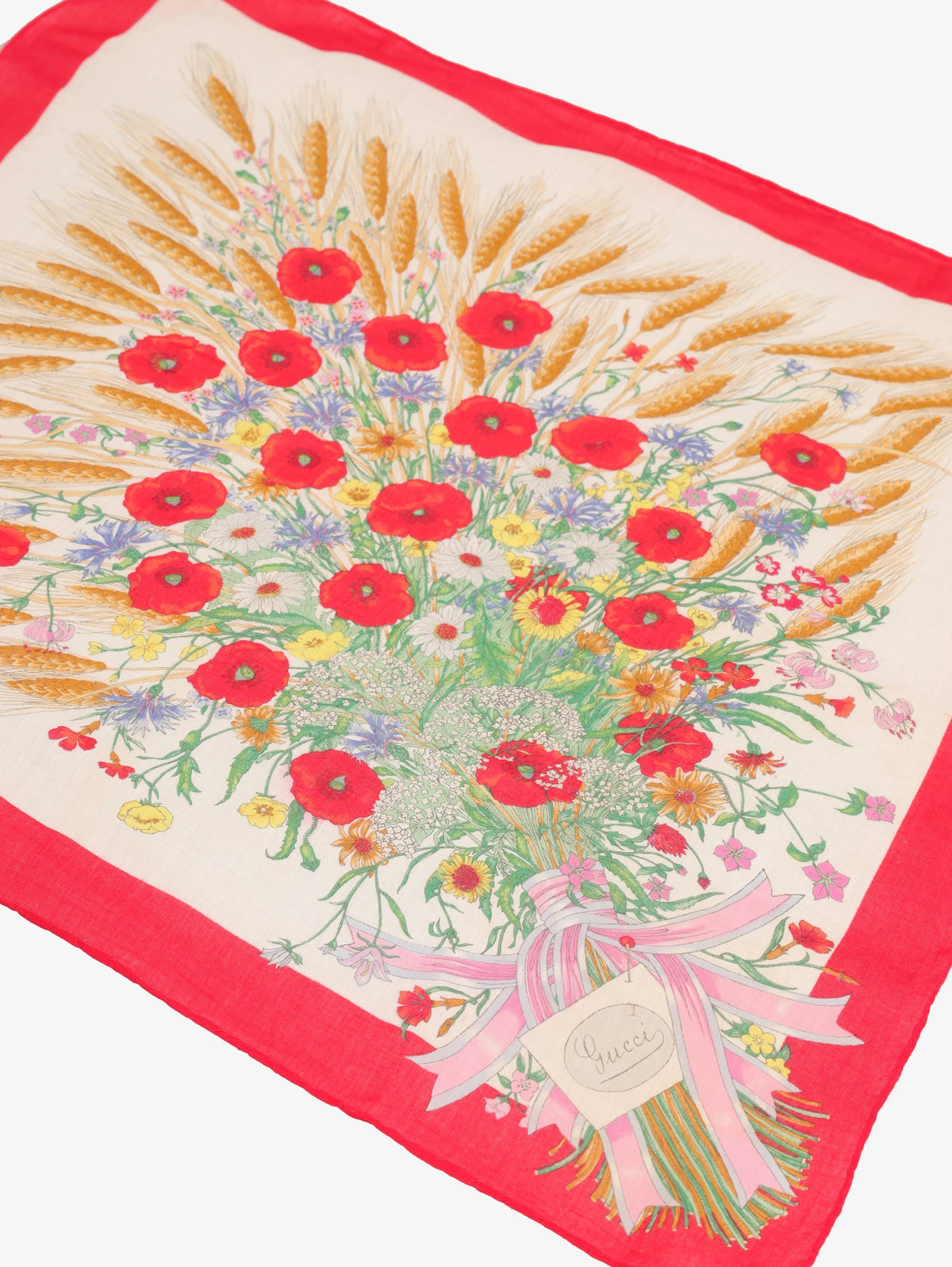 Gucci Bouquet Pocket Handkerchief