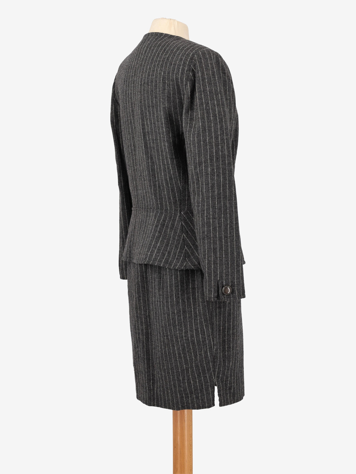 Valentino Wool Pinstripe Suit