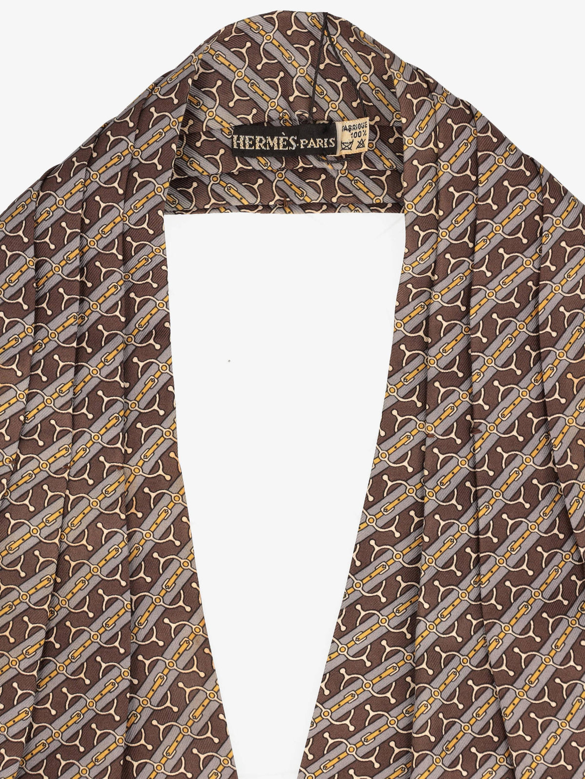 Hermès Vintage Patterned Cachecol