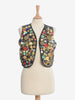 Vintage Vest And Belt With Polychrome Buttons