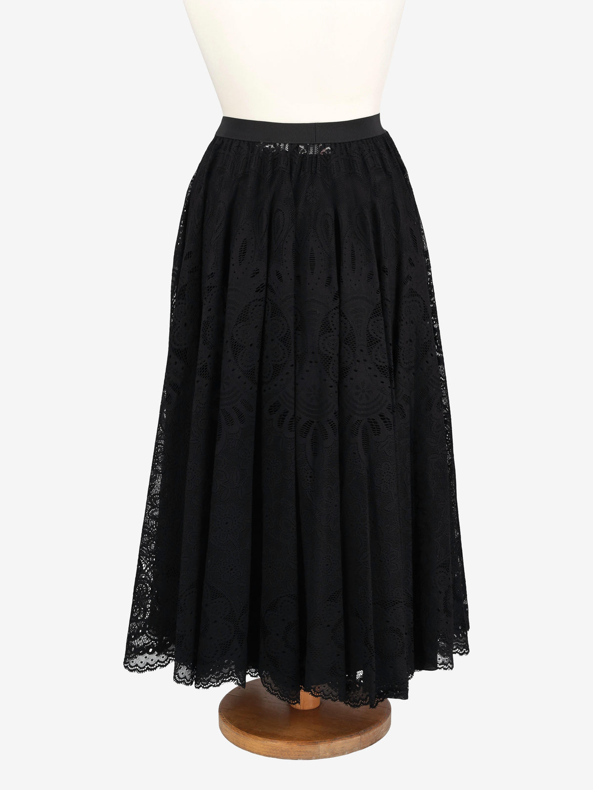 Red Valentino Lace Skirt
