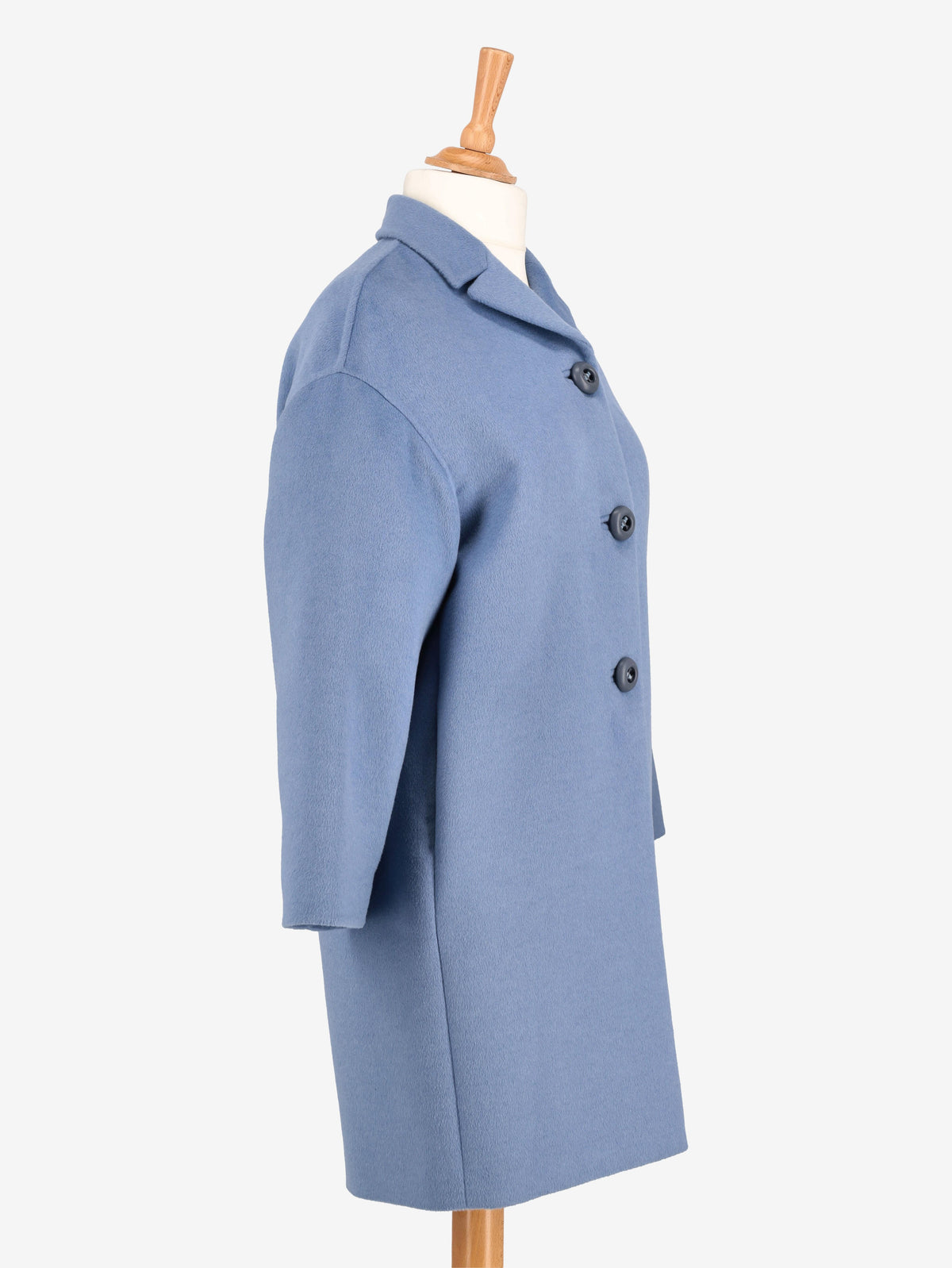 Prada Indigo Overcoat