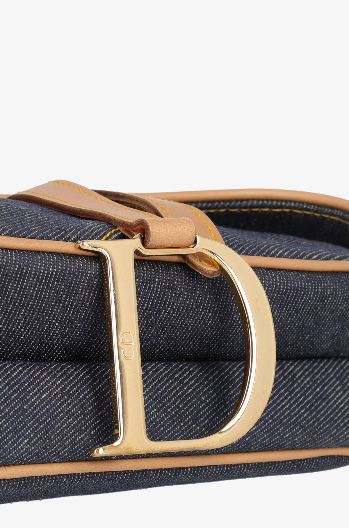 Dior Saddle In Denim