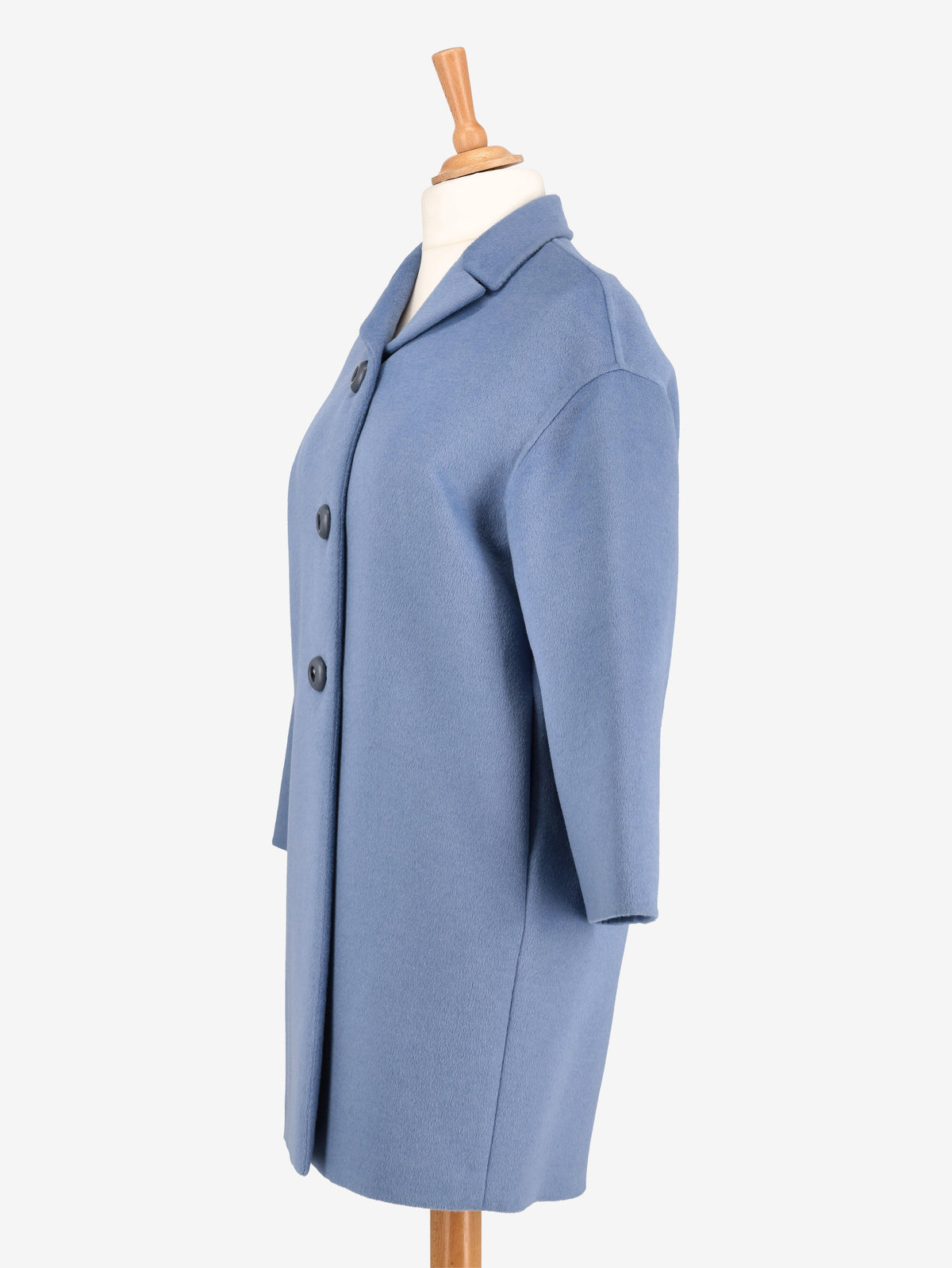Prada Indigo Overcoat