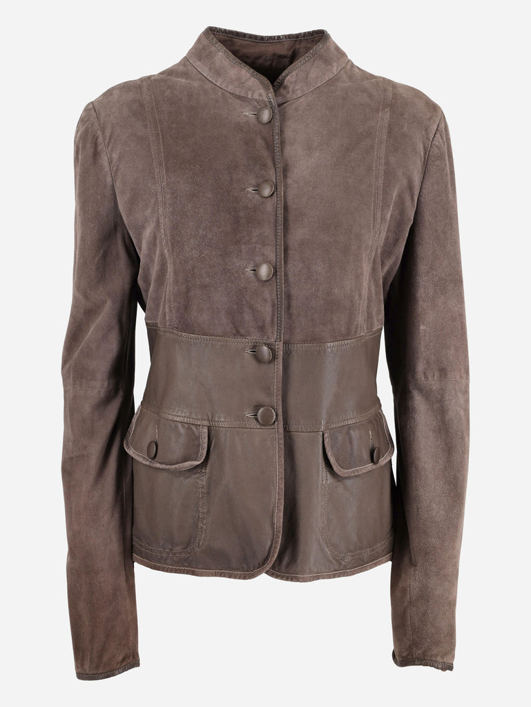 Emporio Armani Suede Jacket