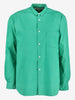 Comme Des Garçons Green Shirt