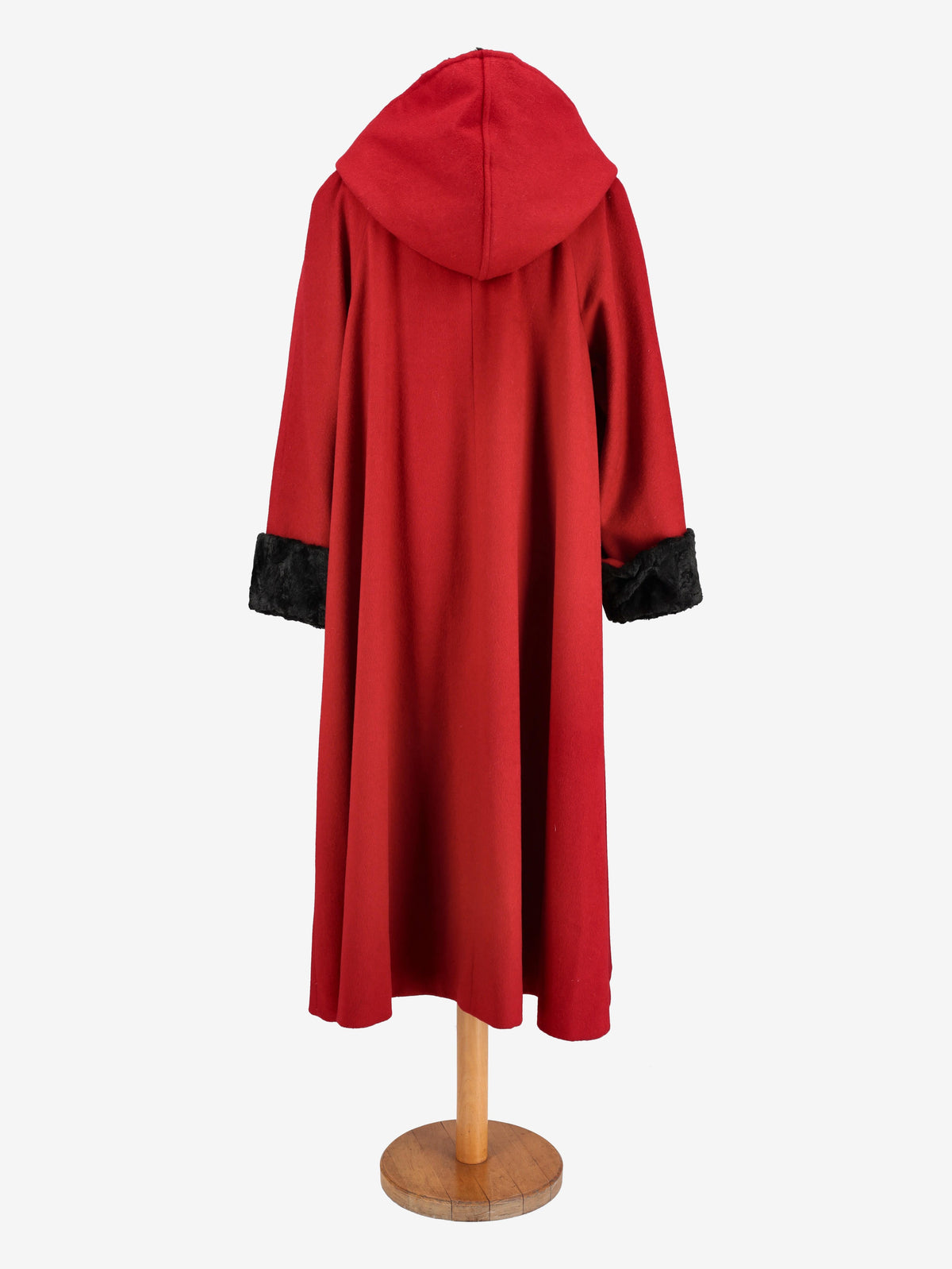 Fendi Red Wool Overcoat