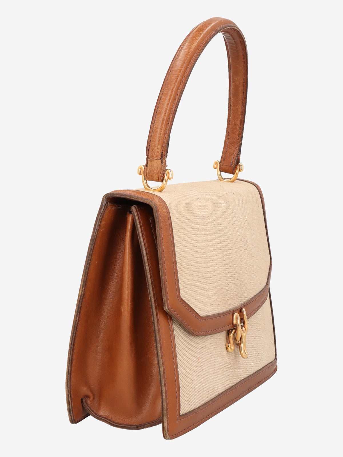 Gucci Vintage Canvas Handbag