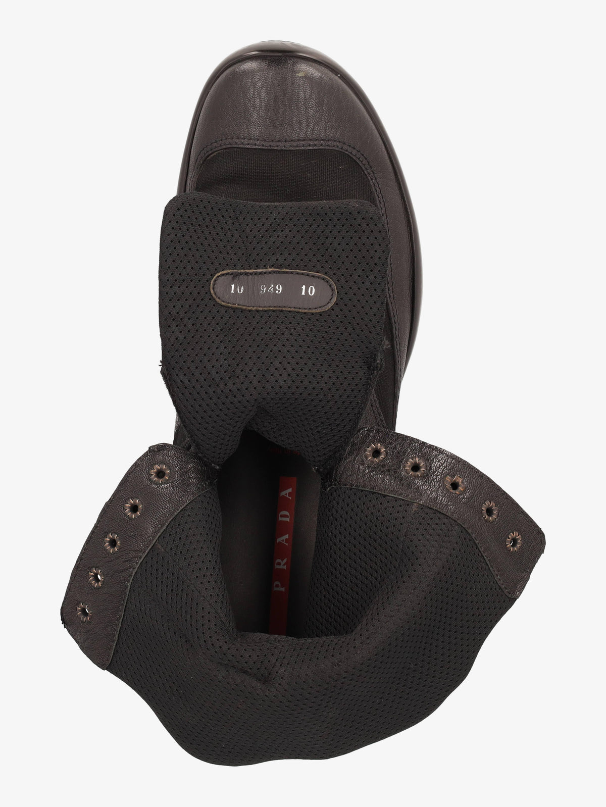 Prada Black Combat Boot WCV250826.51  Prada