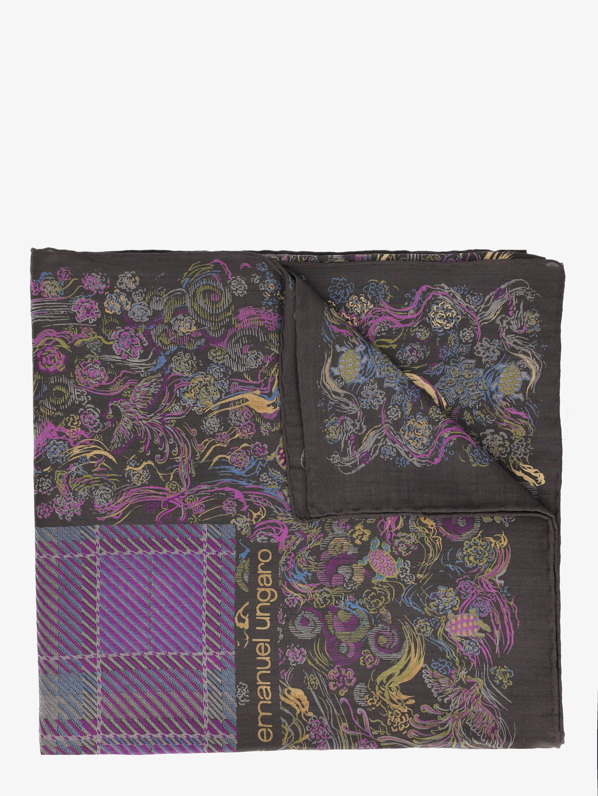 Ungaro Patterned Silk Foulard