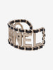 Chanel Rigid Lettering Bracelet