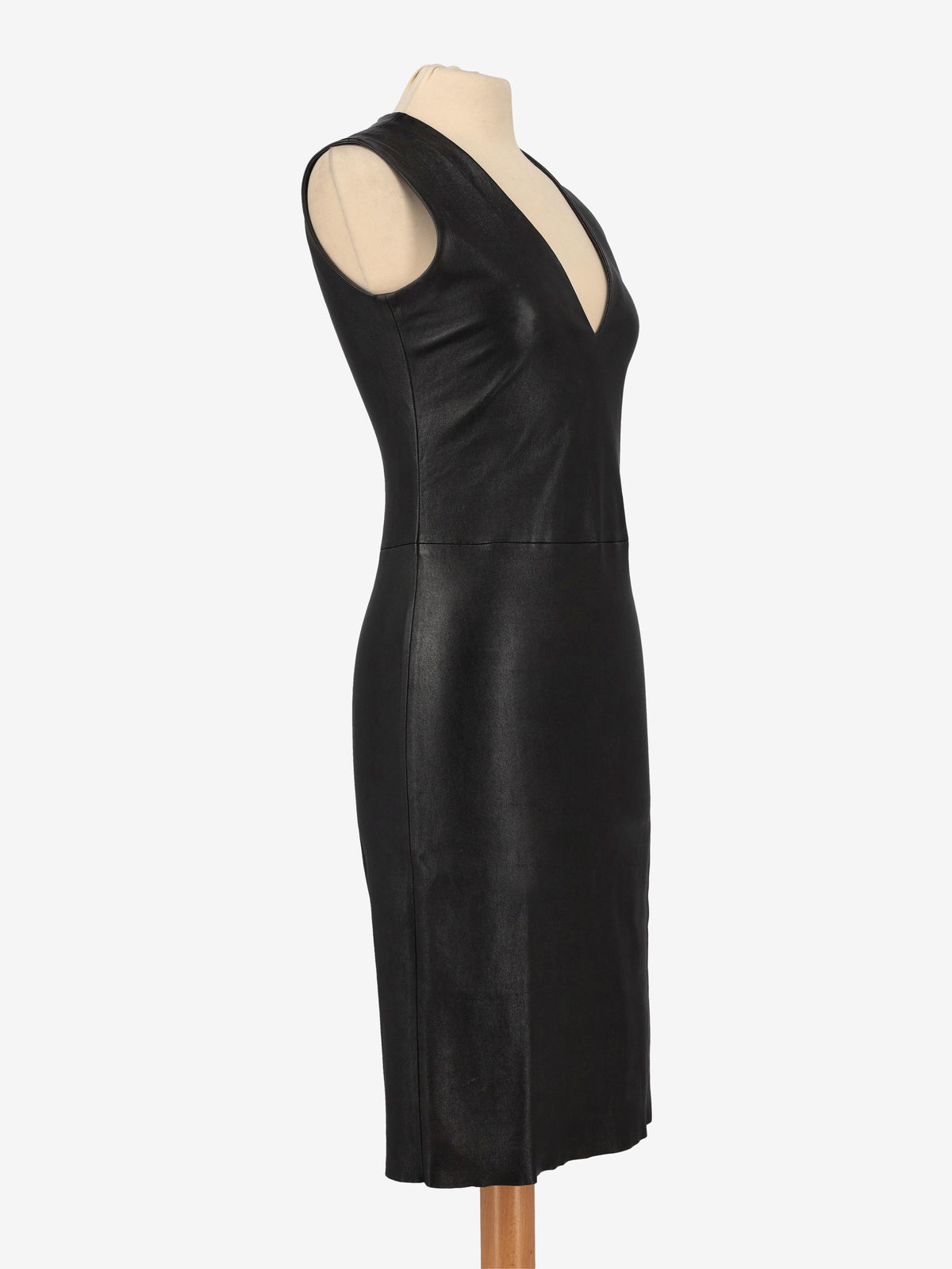 Prada Black Leather Dress