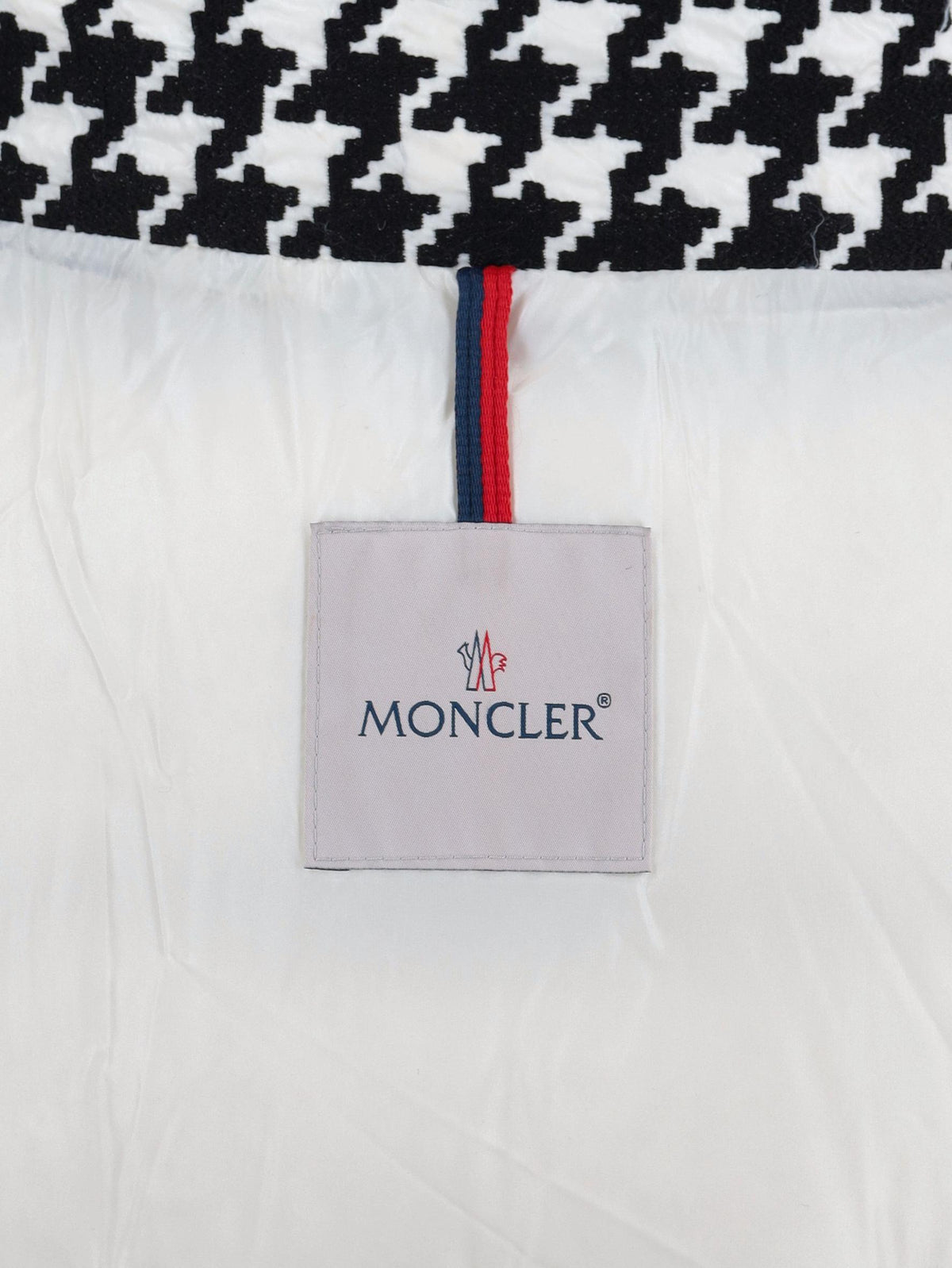 Moncler Pied De Poule Down Jacket