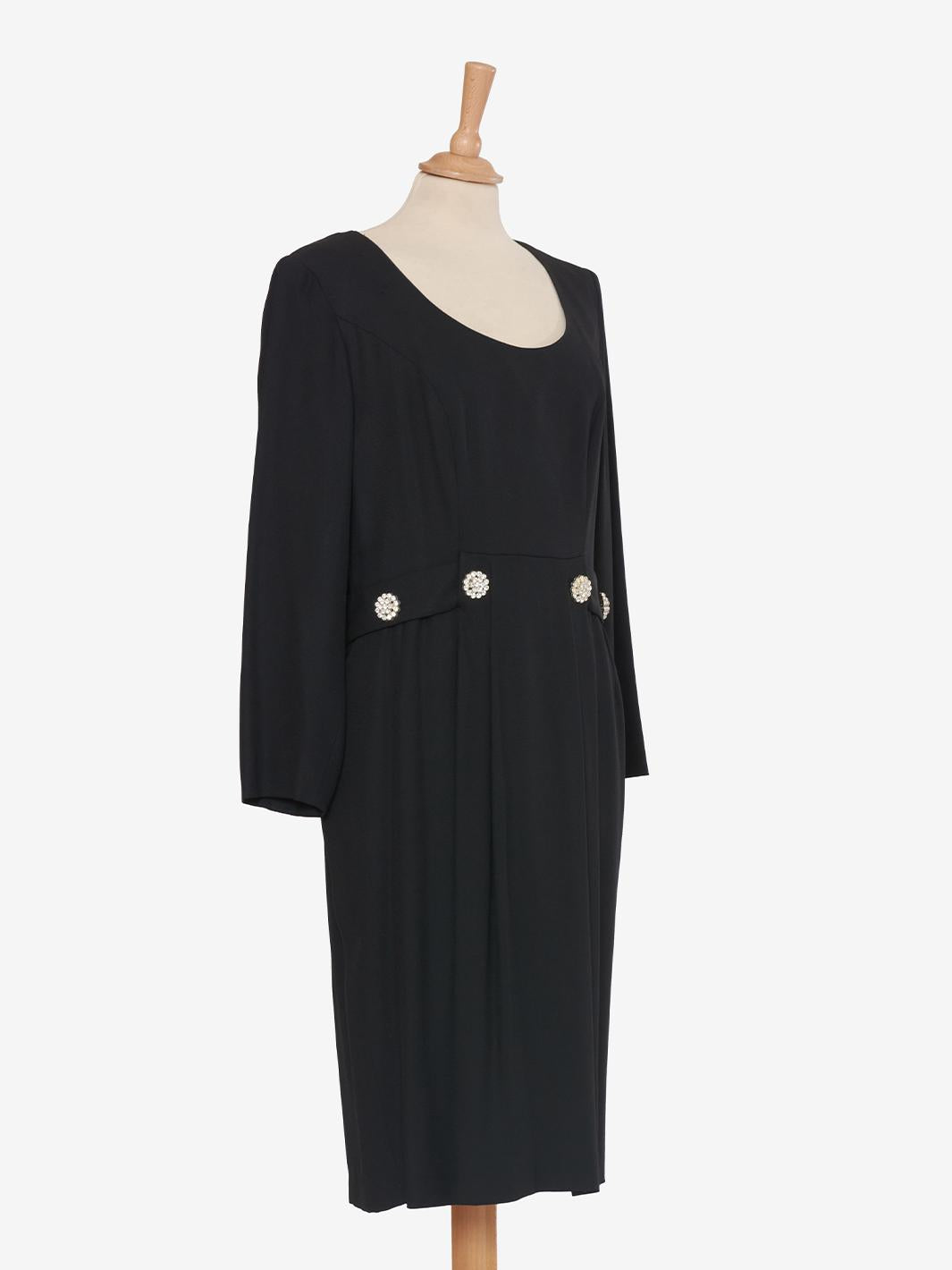 姬龙雪 (Guy Laroche) 黑色连衣裙